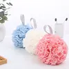 Soft Bath Scrub Bath Ball Body Clean Bath Puff Bathroom Supplies  Flower Scrubbing Bubble Shower Mesh Sponge Back Brush 1