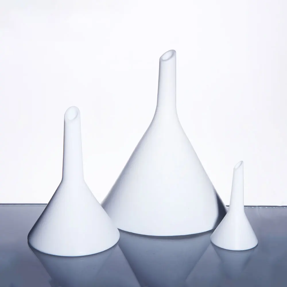 

52 80 105 160mm Diameter PTFE Funnel Laboratory Equipment