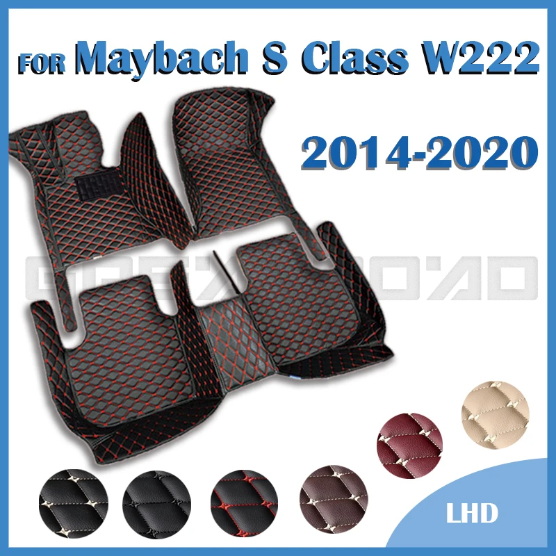 

Car Floor Mats For Maybach S Class W222 S300 320 350 400 450 500 560 600 Five Seats 2014-2016 2017 2018 2019 2020 Accessories