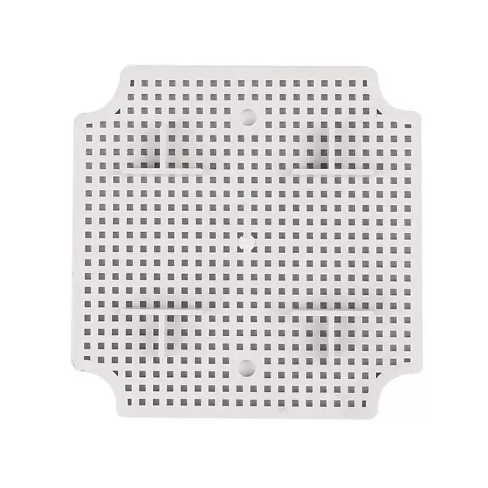 White Plastic ABS Fixed Installation Waterproof Junction Box Honeycomb Grid Plate Porous Plate Accessory Bottom Plate