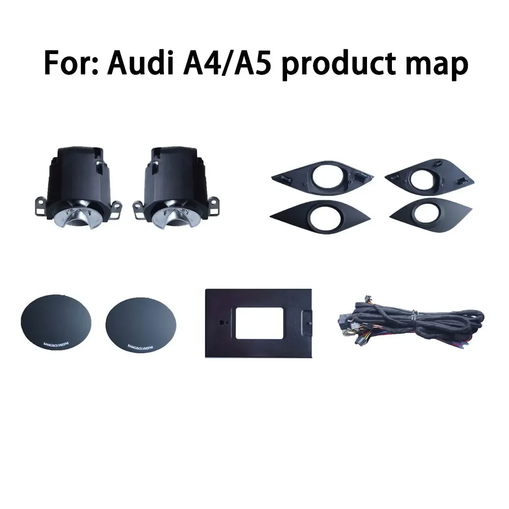 32 Colour LED Lifting Tweeter Speaker For Audi A4 A5 A6 A7 C8 B9 Car Instrument