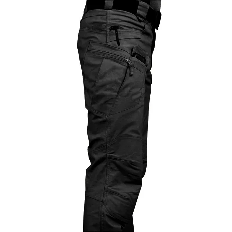 IX7 tactical pants men's trousers outdoor training pants multi-pocket autumn winter mountaineering mens work pants