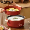 DMWD Multifunctional Electric Cooking Boiling Pot 3L Hot Pot Noodles Soup Pot Non-stick Rice Cooker Fast Heating Food Steamer 1
