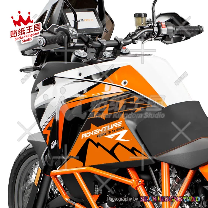 3D Resin Tank Cap Sticker For KTM 1190 Adventure Motorcycle – Made In Italy