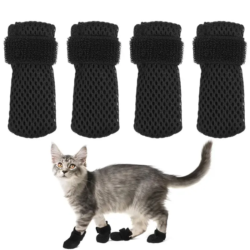 Capuchons à griffes pour chats, fournitures de beauté, chaussettes