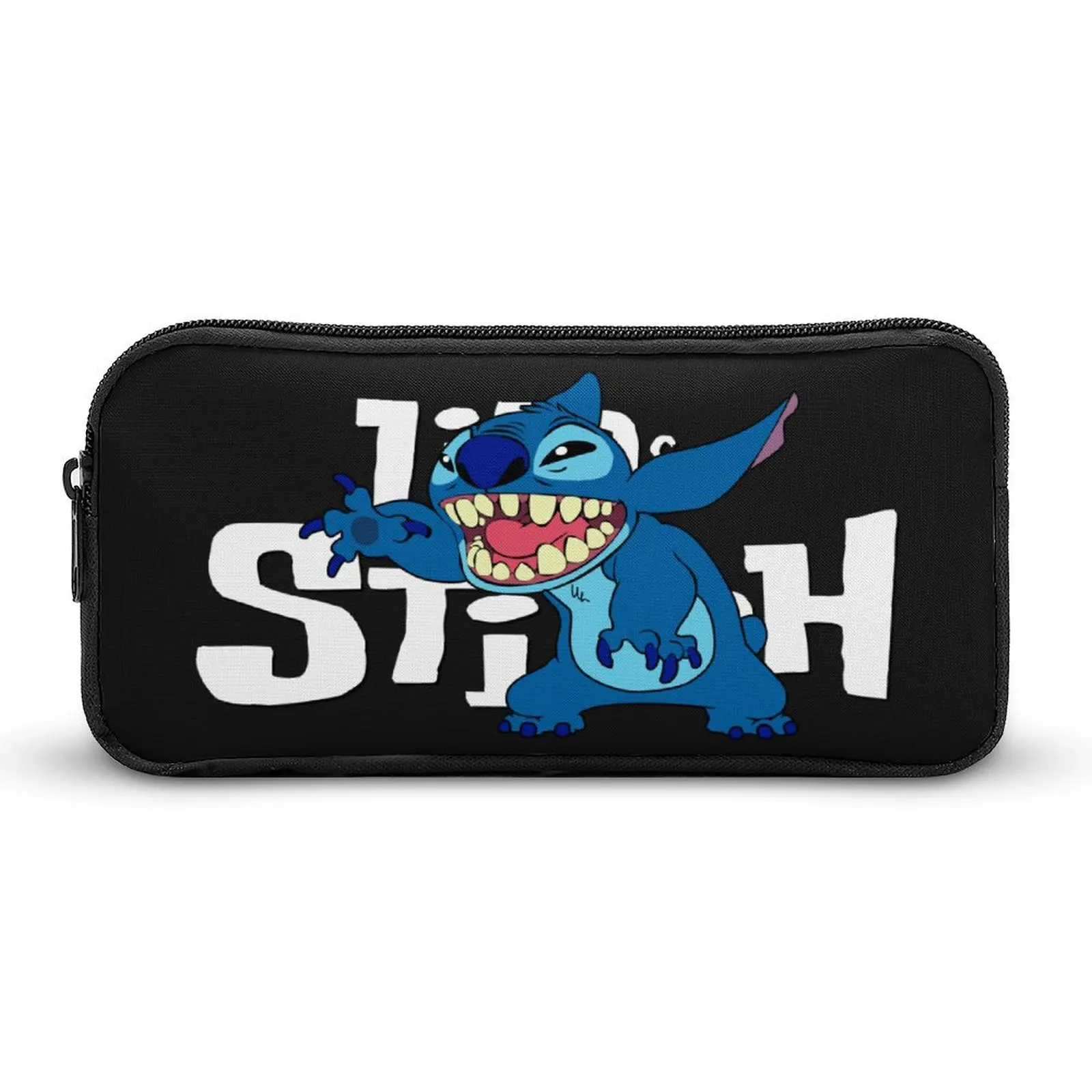 

Funny Stitch Anime Pencil Bag Pen Case Large Capacity Pencil Holder, Portable Pencils Pens Organizer for School Teen Girl Boy