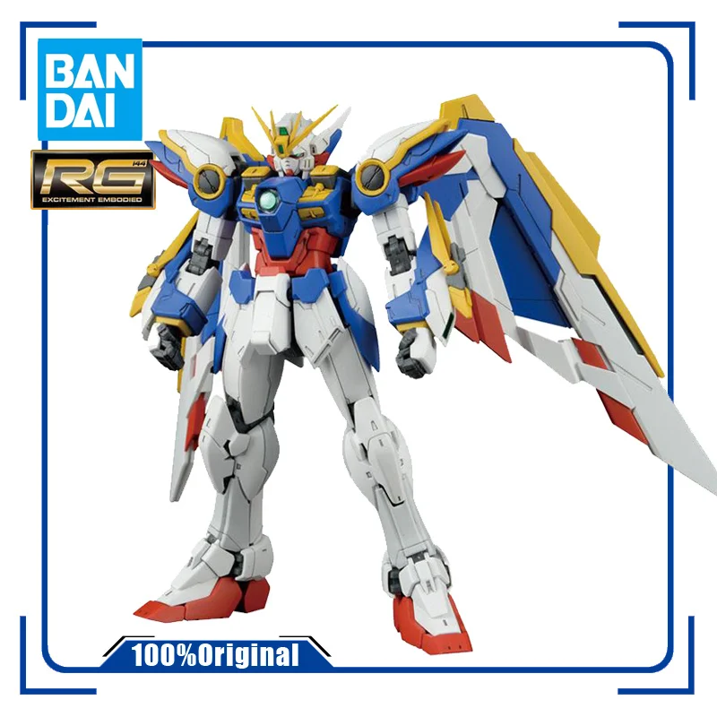 

BANDAI RG 20 1/144 XXXG-01W WING Gundam EW VER.KA Edition Assembly Model Action Toy Figures Christmas Gift