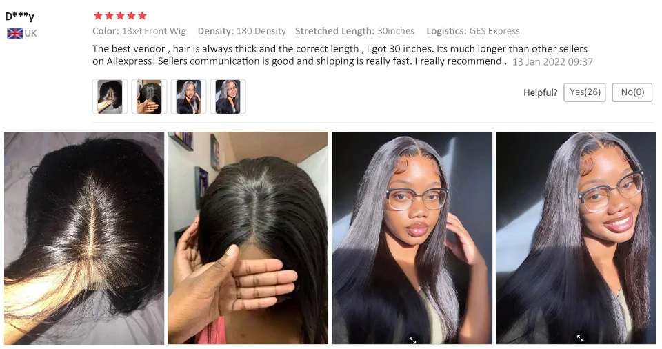 13x6/13x4 HD Full Lace Front Human Hair Wigs 34 Inch 360 Frontal Wig Glueless Wigs Straight 5x5 Lace Closure Wigs with Baby Hair