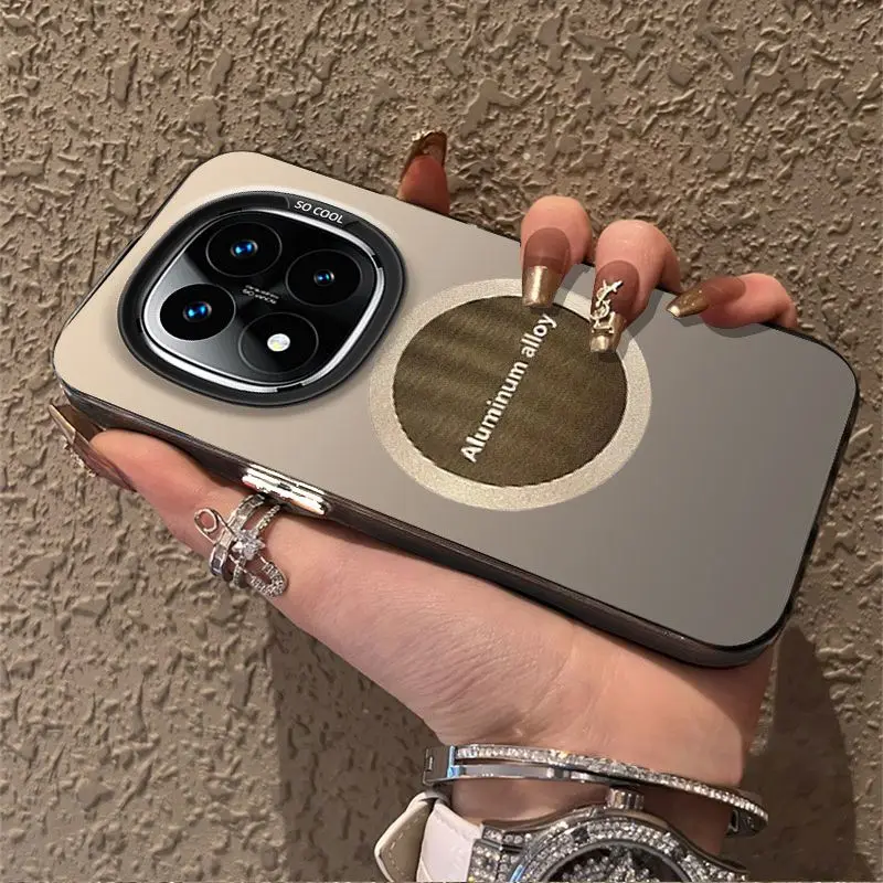 Deluxe Heat Dissipation Magnetic Back Cover with Shockproof Bumper