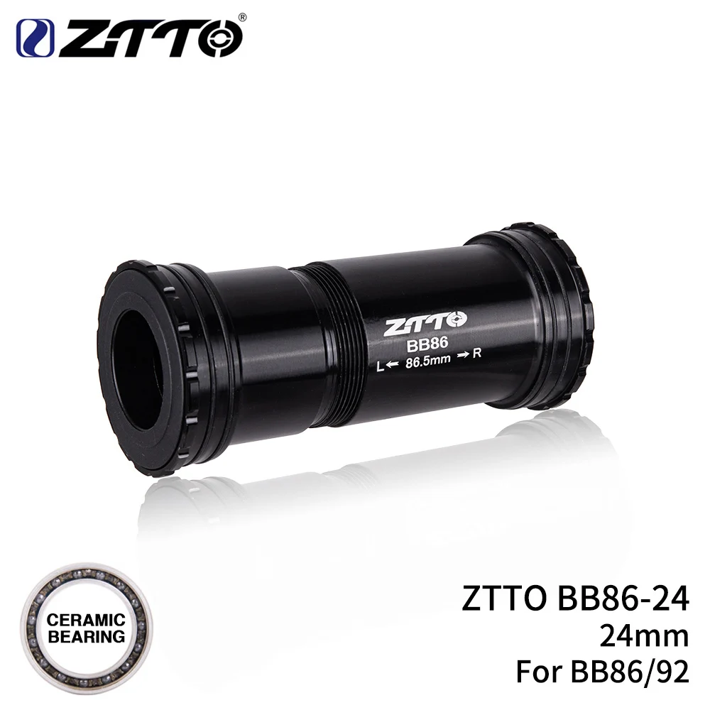 ZTTO BB86 24 mm BB92 PF92 PF90 Press Fit Tretlager Gewindeschloss Universal für Rennrad Mountainbike 24 Wellen Kurbelgarnitur – Detail 3