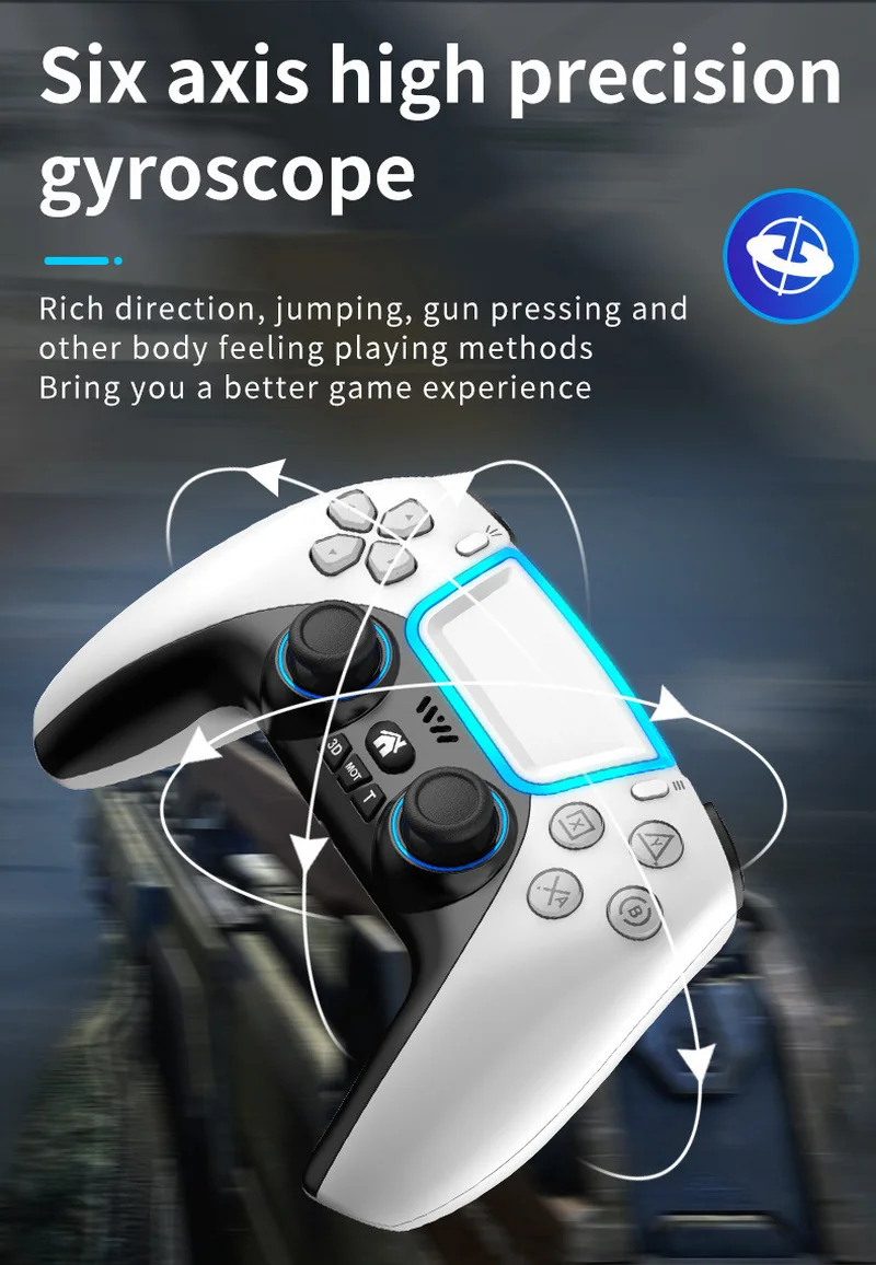  BT  Ʈѷ  е  RGB Ʈ ġ е  Ű  PS3 PS5 PS4 ȵ̵ ġ PC  3D ̽ƽ