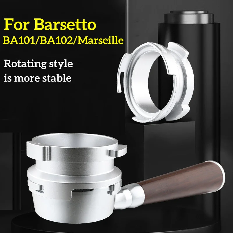 

Aluminum Smart Dosing Ring for Barsetto, Coffee Powder Tool, Espresso Barista, Coffee Filter, Tamper, BA101, BA102, Marseille,