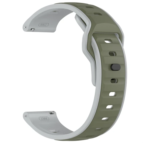 Silicone Sport Wristband Strap, 20/22mm – Enhanced Comfort and Durability