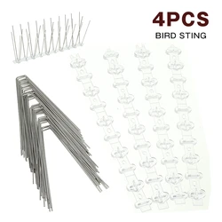 4 Pcs High Quality 25cm Bird Spikes Defender Repeller For Garden Roof  Wall Spike Barbed Spine Anti-Birds Garden Supplies