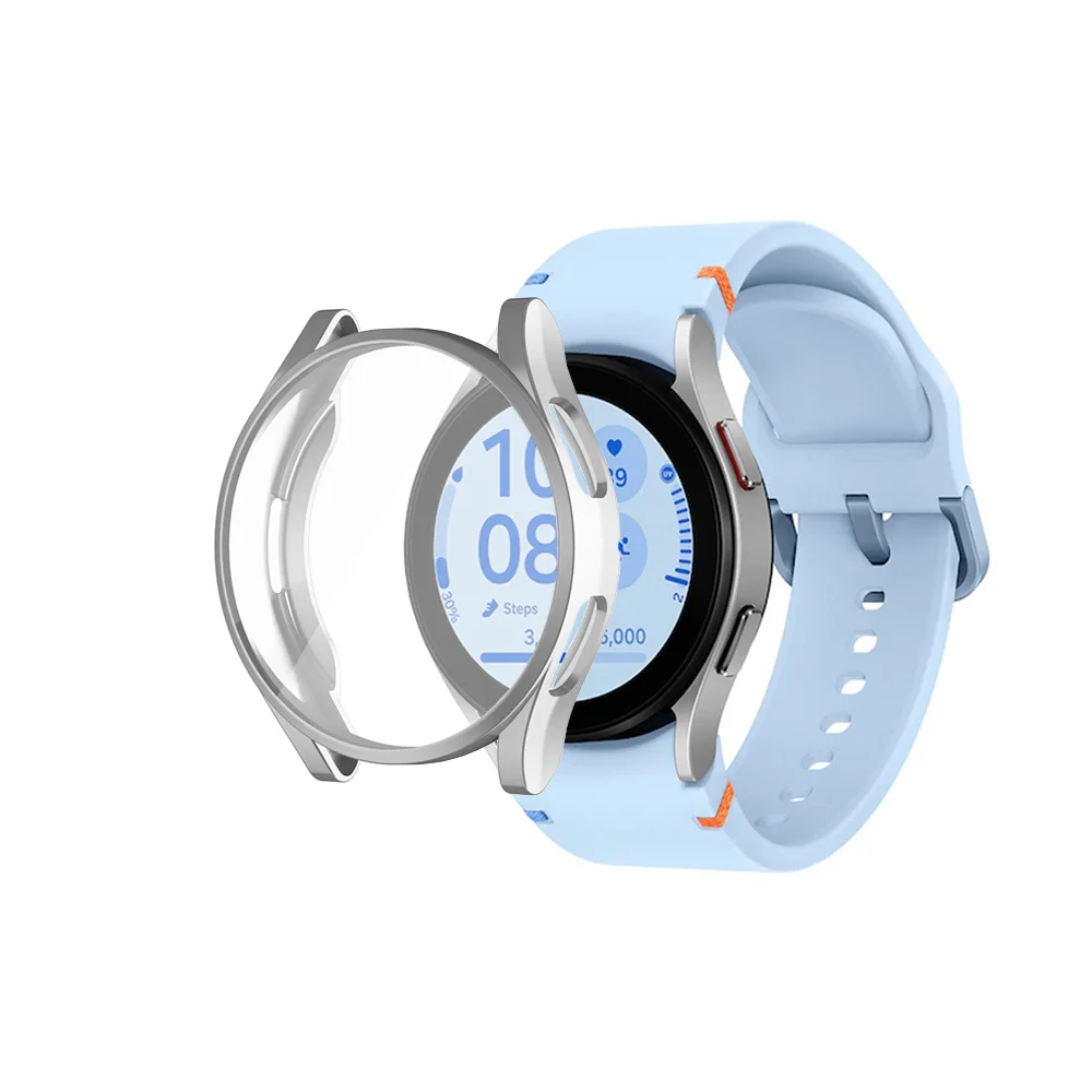 Full Cover Transparent Soft TPU Protective Watch Case