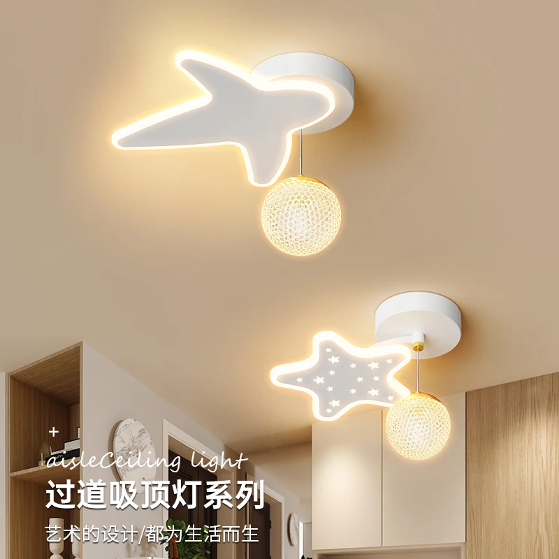 Creative Aisle Light Led Ceiling Light Modern Chandelier Home Decor Ceiling Lamp Corridor Hallway For Living Dining Room Bedroom