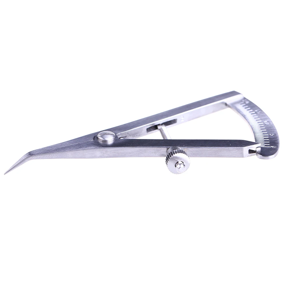 Dentistry Gauge Caliper Medical Surgical Curved Straight Head Stainless Steel Dental Ruler Scale Tool for Measure Lab Instrument Sf5a2812f339a48b2b53c3b703fcd4e83I