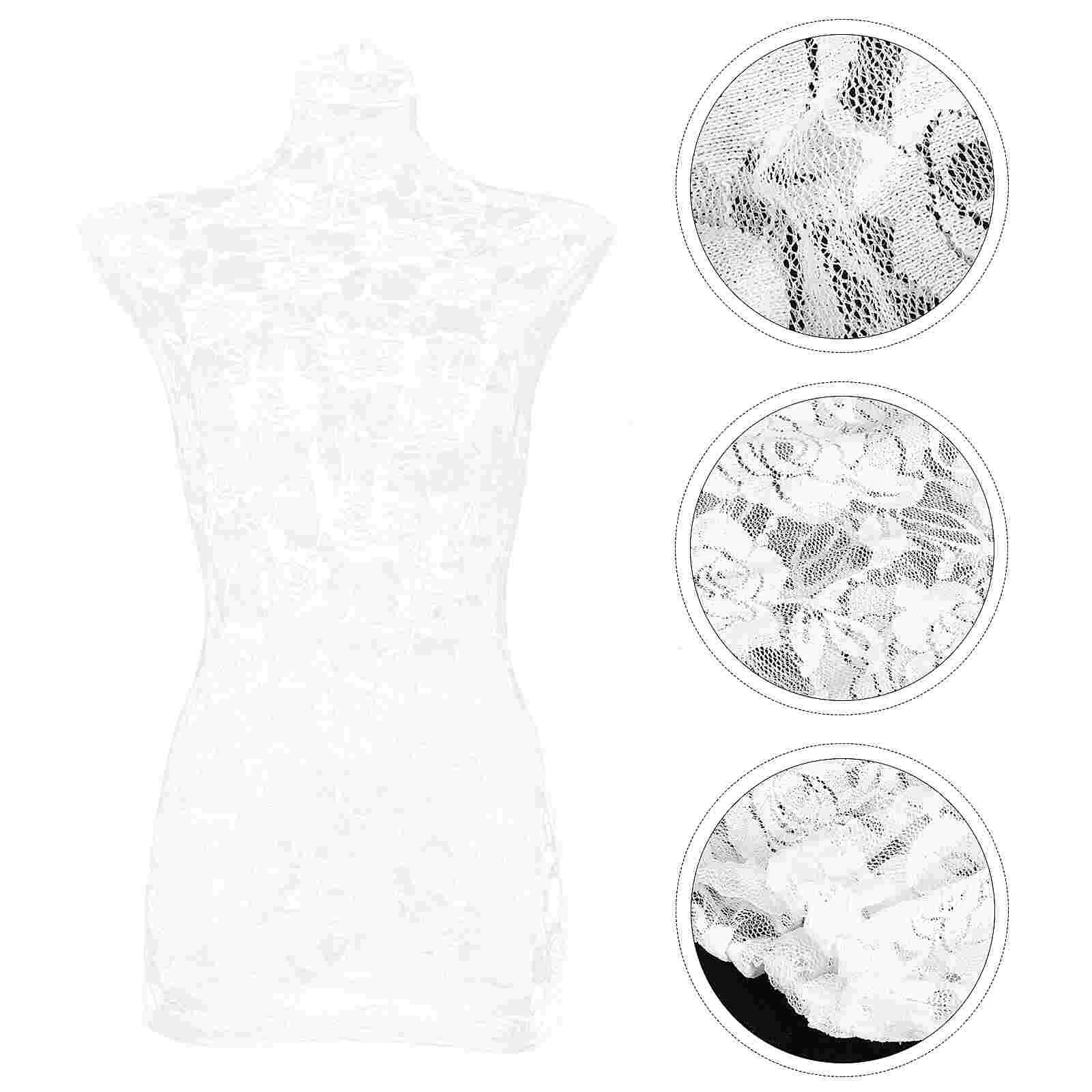 

Mannequin Lace Cover Mannequin Cloth Cover Mannequin Dress Form Decoration