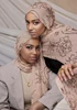 107429-9feb27.jpg 1 pièces Ramadan Hijab imprimé léopard femmes bohème aquarelle doux musulman Hijabs Floral respirant châle enveloppement écharpe foulard chaud