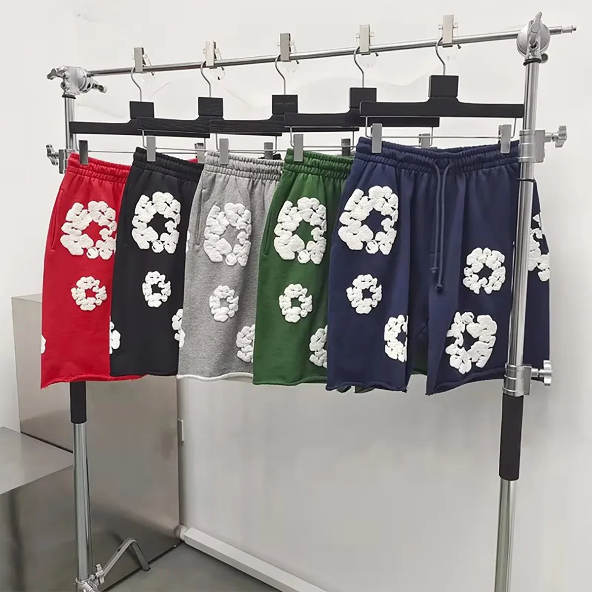 Denim Tearscasual Loose-Fit Street Hip Hop Foam Cotton Shorts Summer Season China Origin denim shorts,summer jeans shorts