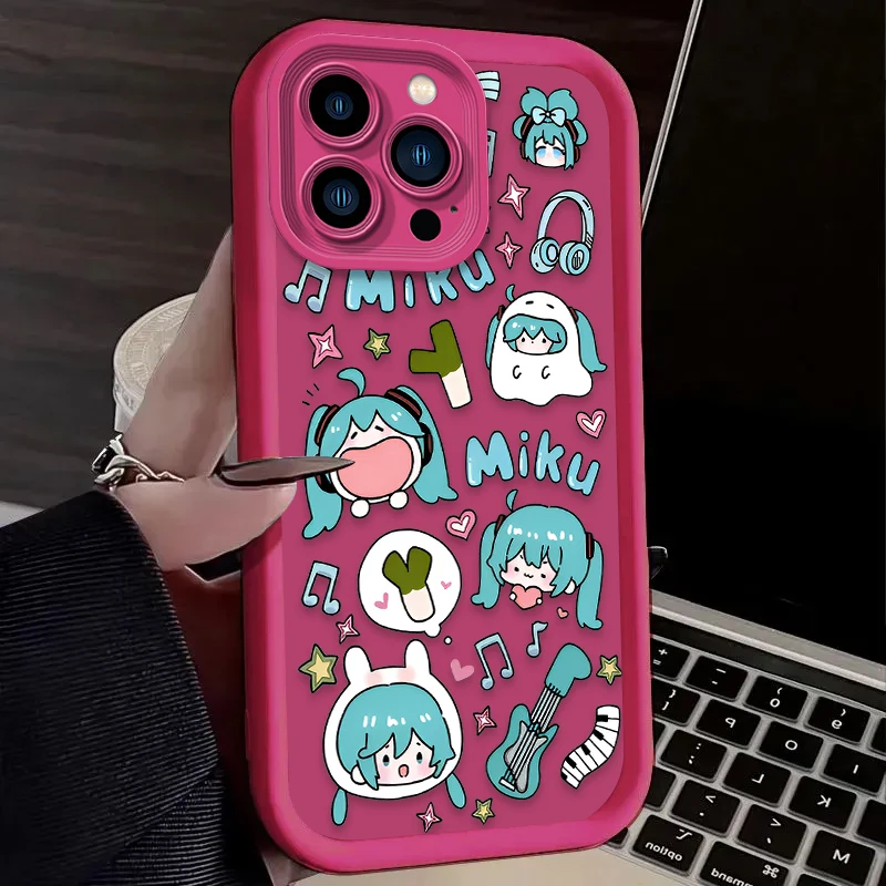 Enhanced Phone Case with H-Hastune M-Miku Design for Various Samsung Galaxy Models