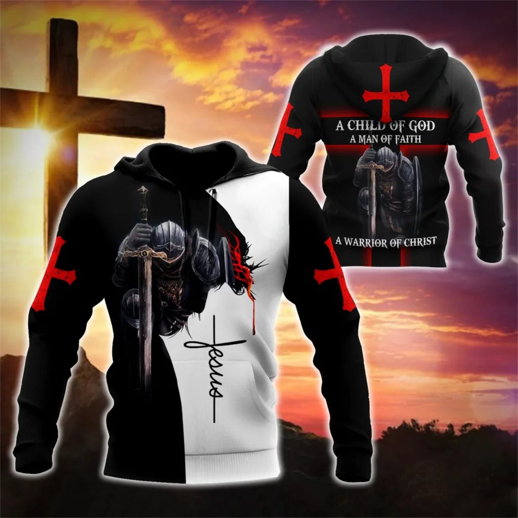 

Christianity Sweatshirt 3D Jesus Print Hoodie Men/Women Fashion Hoodie Kids Pullover Sweatshirt Unisex Clothing men coat