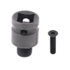 Drill Chuck Adaptor For Impact Wrench Conversion 1/2-20UNF Electric Drill Wrench Conversion Head With Screw Bit Tools 1