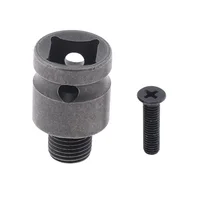 Drill Chuck Adaptor For Impact Wrench Conversion 1/2-20UNF Electric Drill Wrench Conversion Head With Screw Bit Tools 1