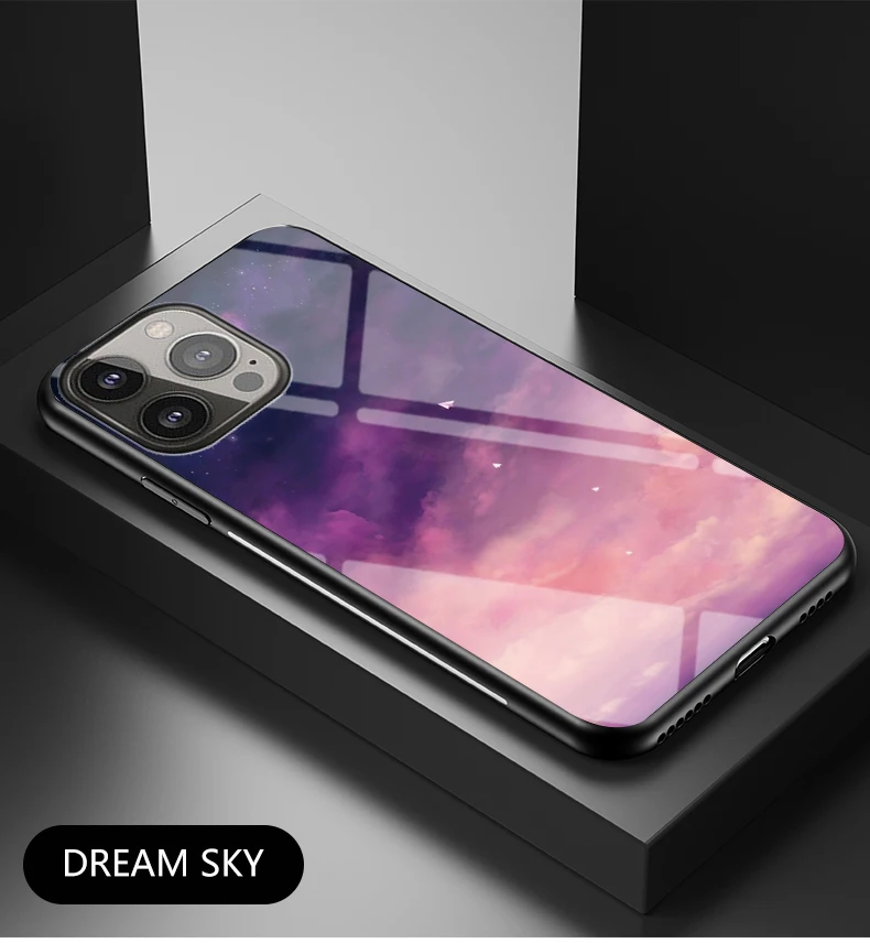 Cover telefono specchio in vetro temperato per iphone 12 pro max_voghion.com
