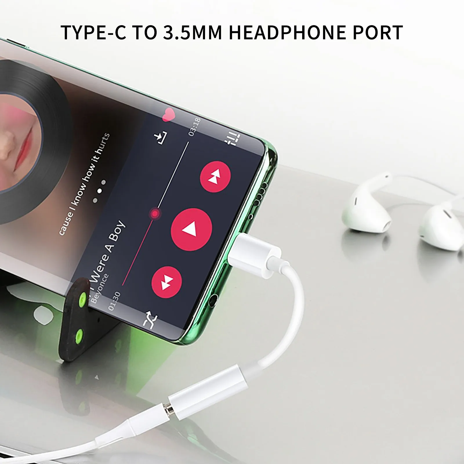 Usb Type C To 3.5mm Aux Adapter Type-c 3 5 Jack Audio Cable for Samsung Galaxy S21 Ultra S20 Note 20 10 Plus Tab S7 S7+ Adapter type c to 3.5mm adapter usb to 3.5mm adapter 3.5mm audio cable type c aux adapter type c to aux adapter 3.5mm audio adapter