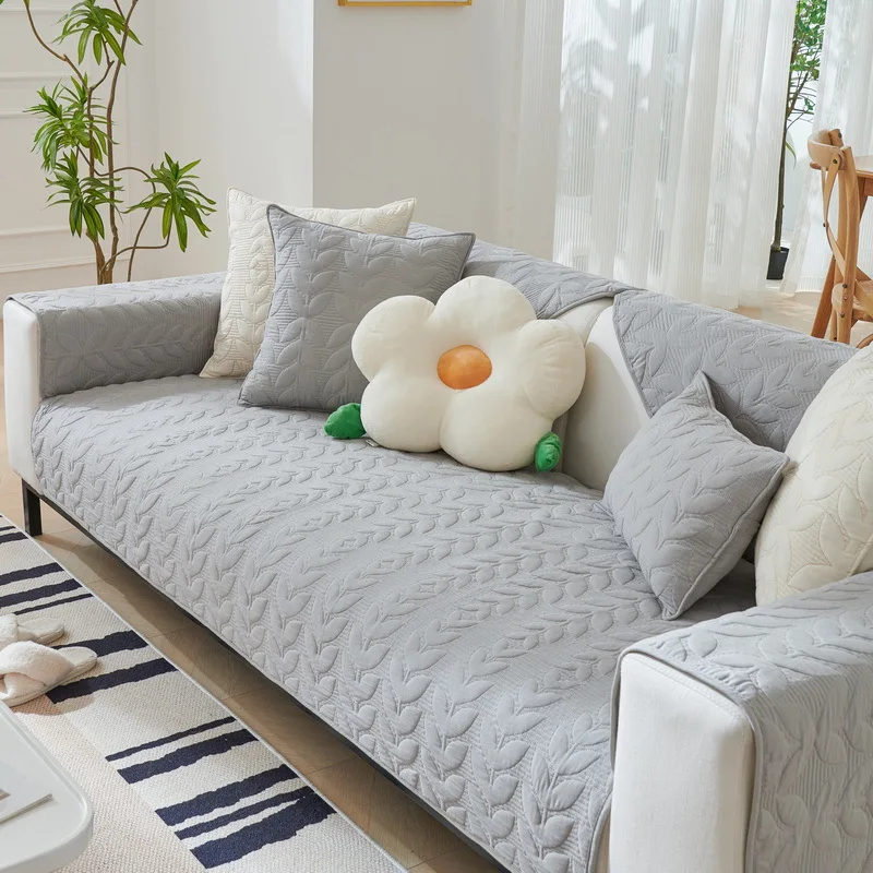 

Polyester Seat Cover Corner Sofa Cover Sofa Set Living Room Furniture Protective Case Lounger Sofa Bed Non-Slip Sofa Cushion
