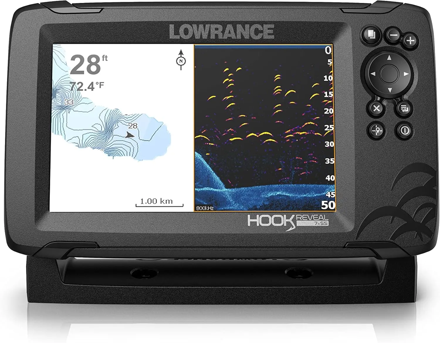 HOOK Reveal 5", 7" and 9" Fish Finders with Transducers