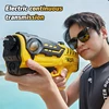 Fully Automatic Water Gun 3-Nozzle Electric Toy Water Gun One Click Water Injection Summer Adult And Children Outdoor Water  Toy 2
