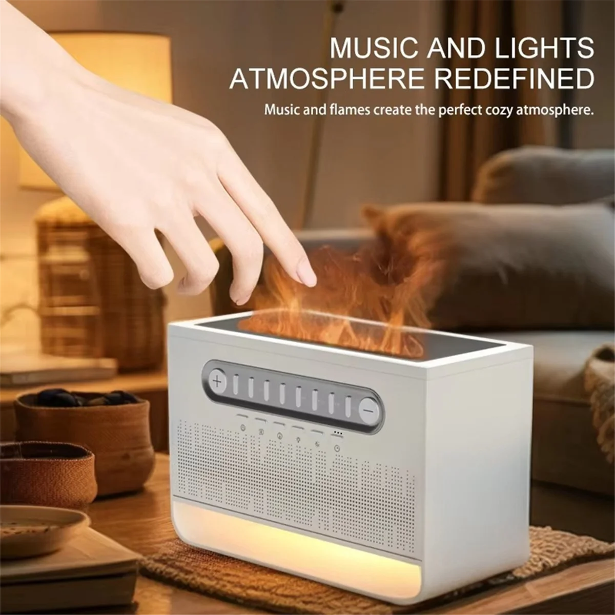 SEMOIC White Noise Machine Diffuser Air Aroma Diffuser Humidifier with 8 White Noise , Night Light, Bluetooth Speaker