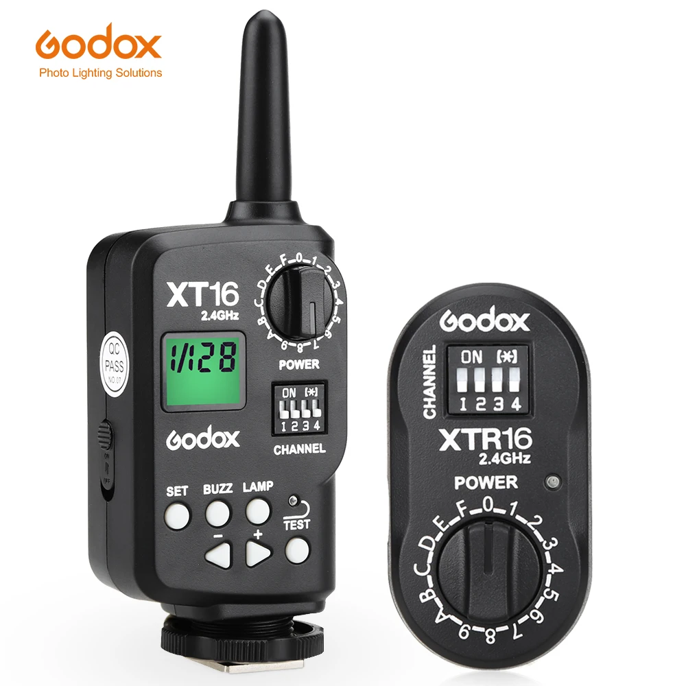 Godox XT 16 XT16 무선 라디오 제어 플래시 트리거, Godox Witstro AD360 DP/DE/QT/SQ/GT ...