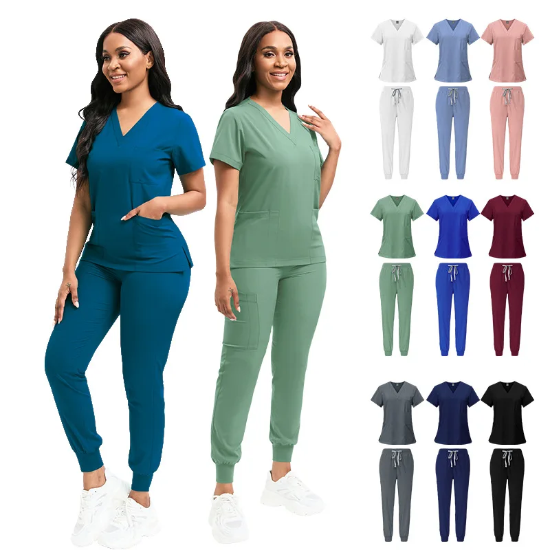 

Wholesale Hospital Uniform Doctor Nurse Medical Suit Comfortable Doctors Scrub Suits