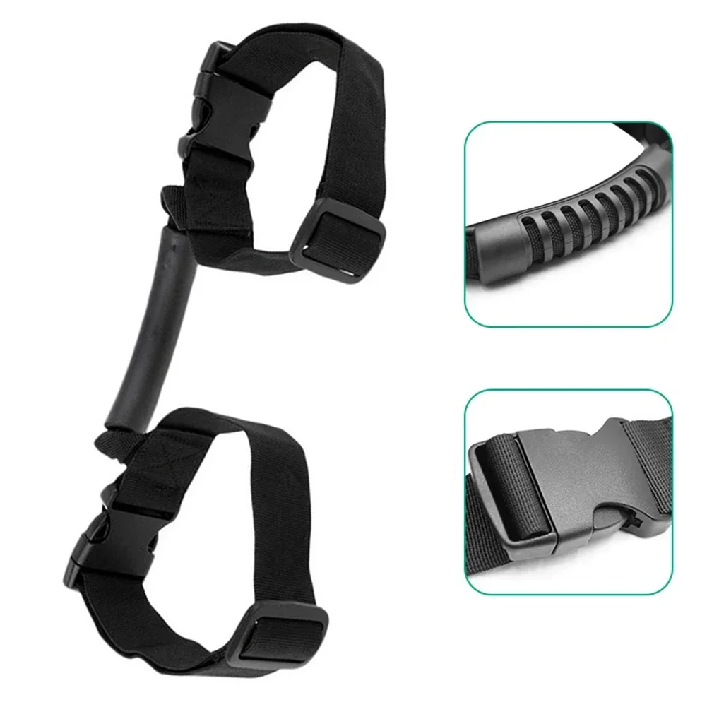 Portable Scuba Diving Tank Handle Air Cylinder Carrier Bottle Holder Strap Adjustable Water Sports Accessories