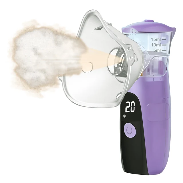 Portable Low-Noise Pet Nebulizer for Dogs & Cats 11