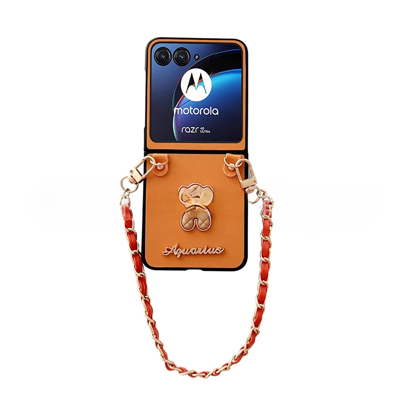 Bear Lanyard Shockproof Back Cover Case - Enhanced Protection and Style