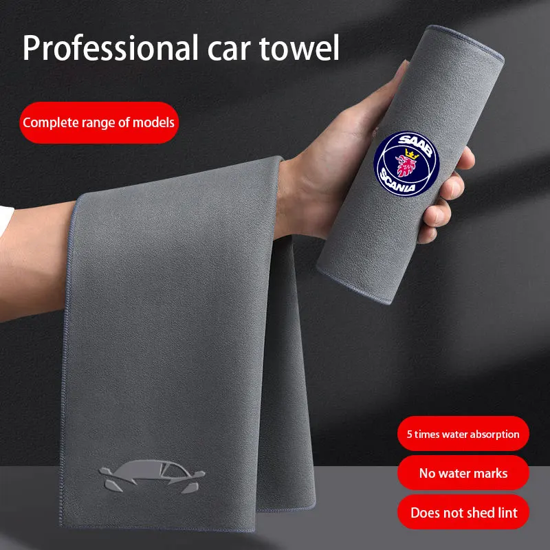 

Microfiber Car Wash Towel Car Care Cloth Car Cleaning Drying Cloth For Scania K250 K280 K310 K320 K490 SERIE G P S SerieX Turbo