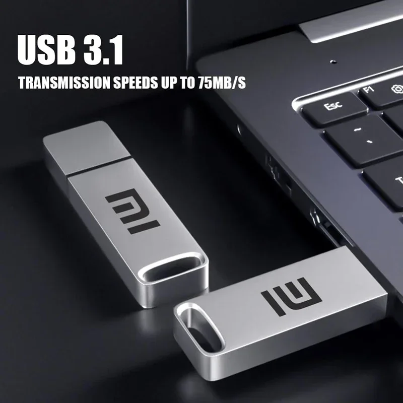 Flash Drive Xiaomi Original USB 16TB 8TB OTG Metal 3.1 Pen Drive Key 2TB 4TB Type C High Speed Portable Waterproof
