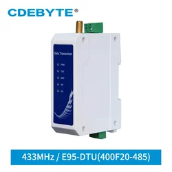 E95-DTU(400F20-485) 433MHz 20dBm Wireless Module Data Transmission Station GFSK Modulation Modbus RS485 SMA-K RF Interface
