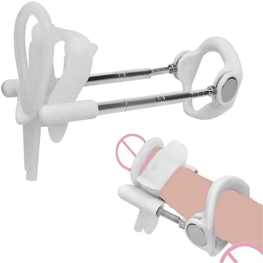 Sex Toys Tools Penis Enlargement Stretch Clamp Extender Penis Stretching Exerciser Penisgrowth Traction Device For Men Portable male sex toys