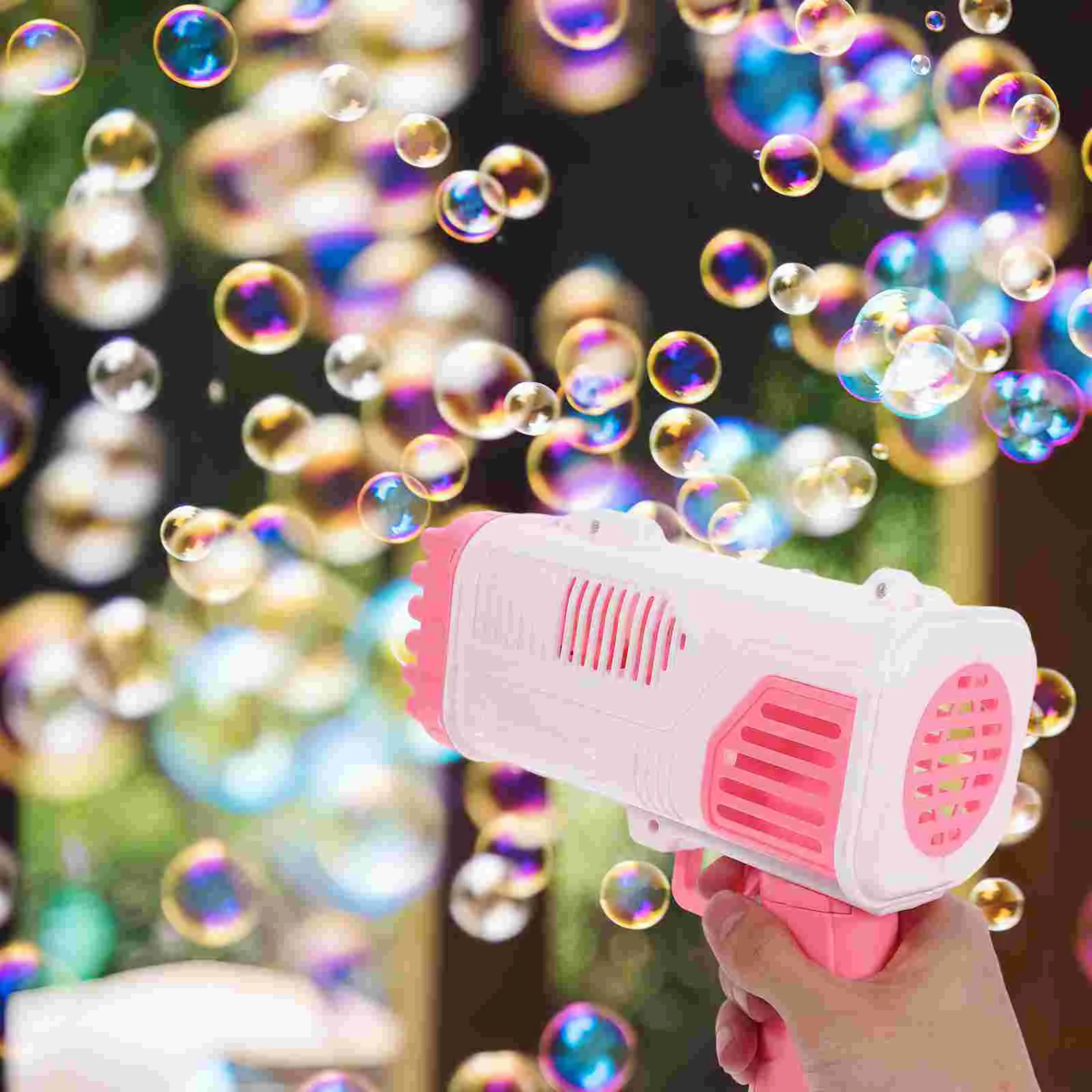 

1 Set Electric Bubble Maker 36-Holes Bubble Automatic Maker for Outdoor No
