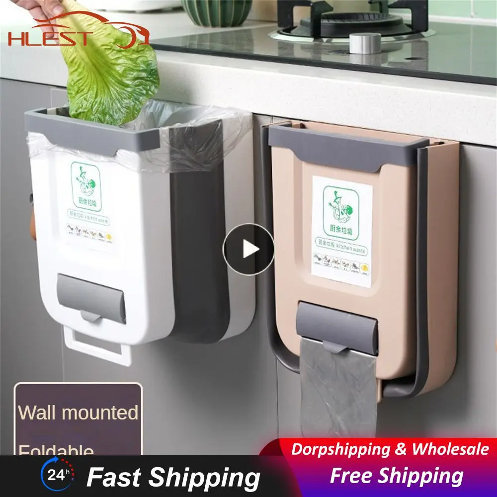 Camping Car Foldable Trash Can For Motorhome Home Car Kitchen