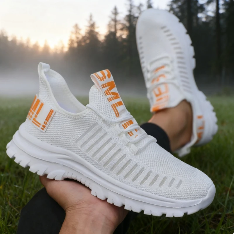 Men Shoes Luxury Brand Casuall Sneakers Shoe Mesh Breathable Casual Shoes Comfortable Fashion Versatile Outdoor Exercise Shoes