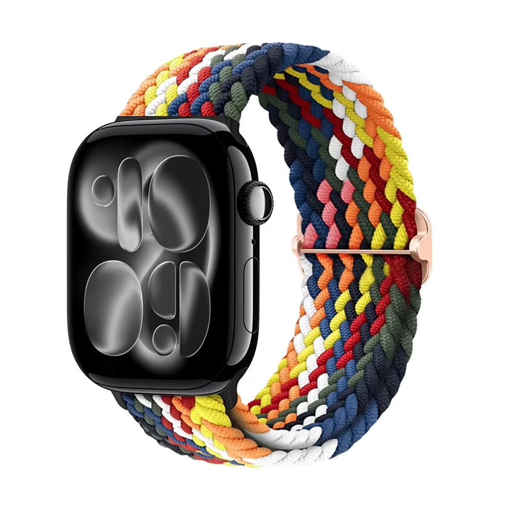 Elastic Braided Nylon Strap