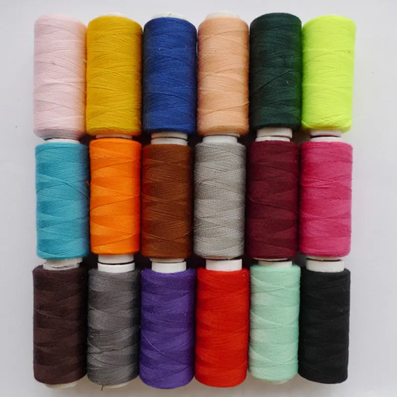 20 Multi Colors 100% Mercerized Long Staple Cotton Sewing Thread Set 50s/3  For Quilting Sewing Piecing Etc - 550 Yards Each - Sewing Threads -  AliExpress