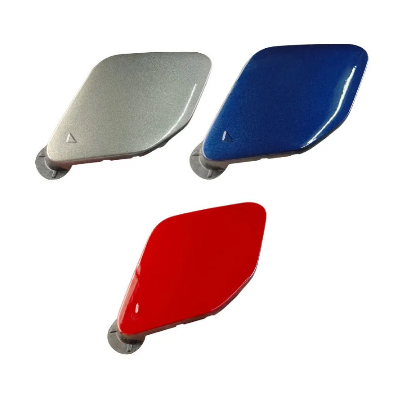 BMW 3 Series F30 F31 Front Bumper Tow Hook Cover - Right Passenger Side Black Replacement