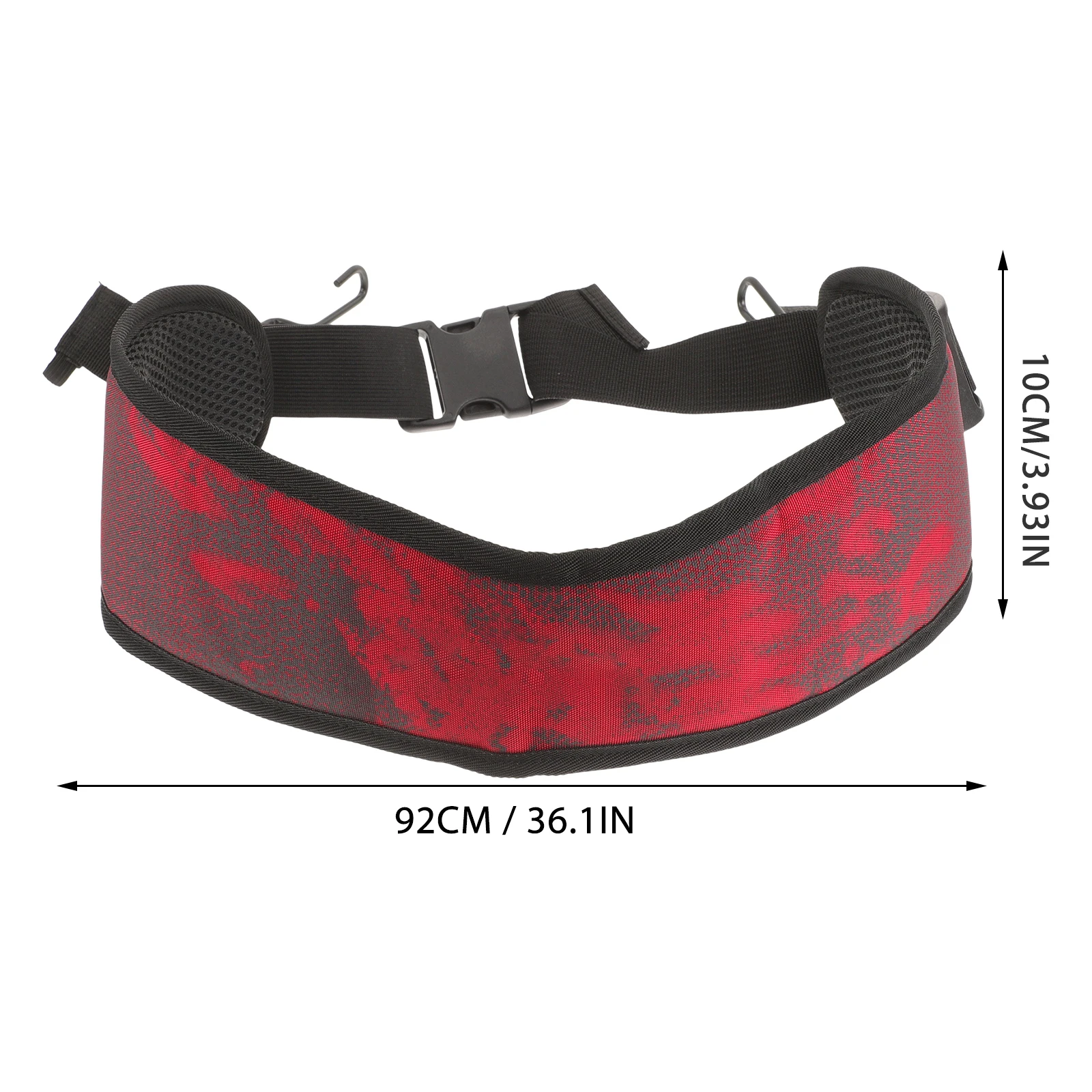 African Drum Belt Heavy Duty Breathable Hand Djembe Sling Strap Snare Drum Strap Camouflage Adult Red Metal Hook musical percussion instruments